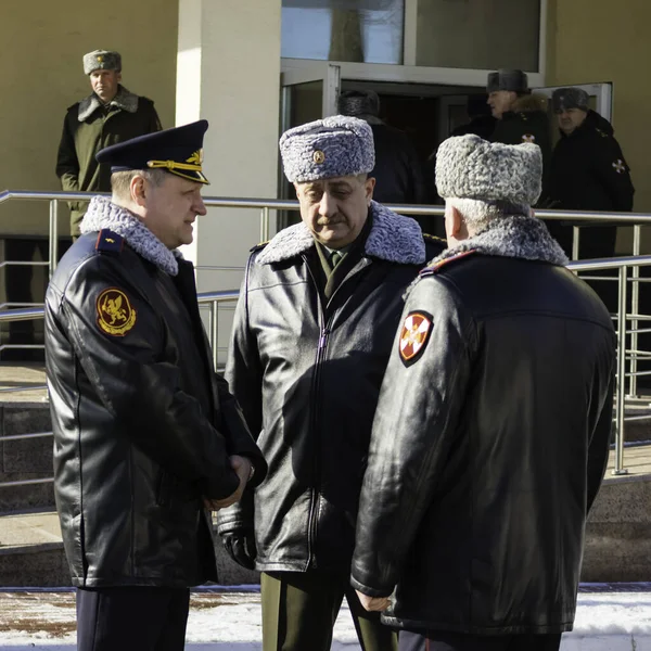 Moskova, Rusya - 20.03.2018 Rus Muhafız Generalinin cenazesi