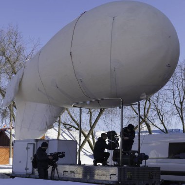 Moskova, Rusya - 24.03.2018: Moskova 'daki Rus Ulusal Muhafız Birlikleri Günü kutlamaları