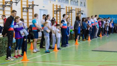 Moskova, Rusya - 24.03.2018: Moskova 'daki Rus Ulusal Muhafız Birlikleri Günü kutlamaları