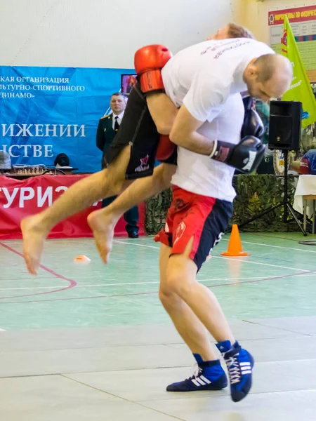 Moscú Rusia 2018 Celebraciones Del Día Las Tropas Guardia Nacional — Foto de Stock