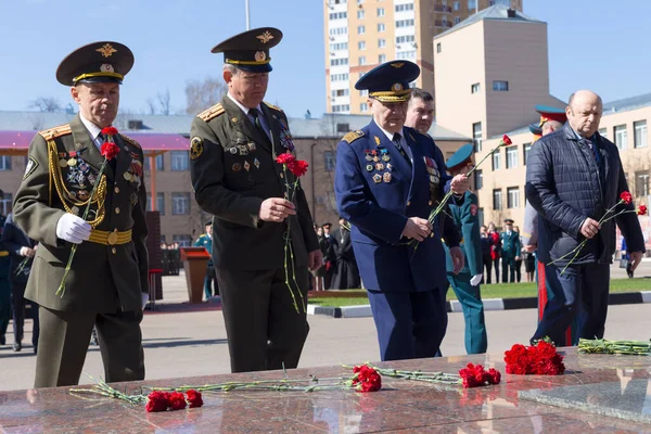 モスクワ ロシア 2018 モスクワのRosgvardia管理支援連隊の100周年を祝う — ストック写真
