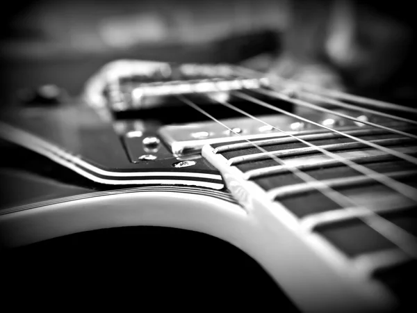 Les Paul Guitar close-up — Stok Foto