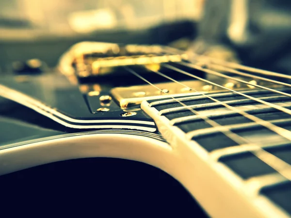 Les Paul Guitar close-up — Stok Foto