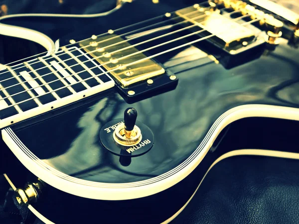 Les Paul Guitar detail — Stock fotografie
