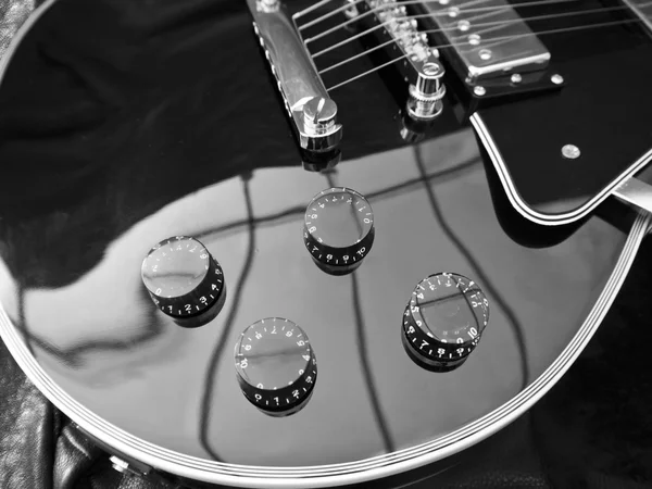 Les Paul Guitar detail — Stock fotografie