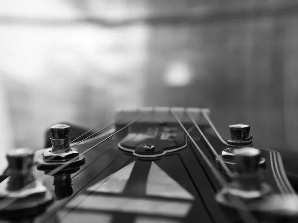 Les paul guitar Nahaufnahme — Stockfoto