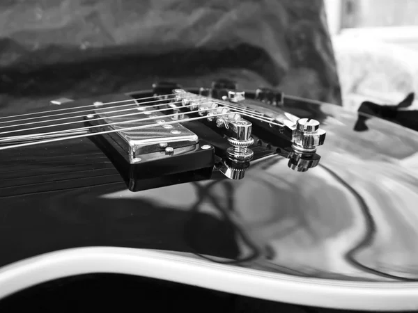 Les Paul Guitar detail — Stock fotografie