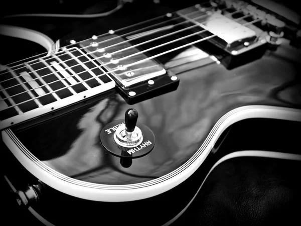 Les Paul Guitar крупным планом Стоковое Изображение
