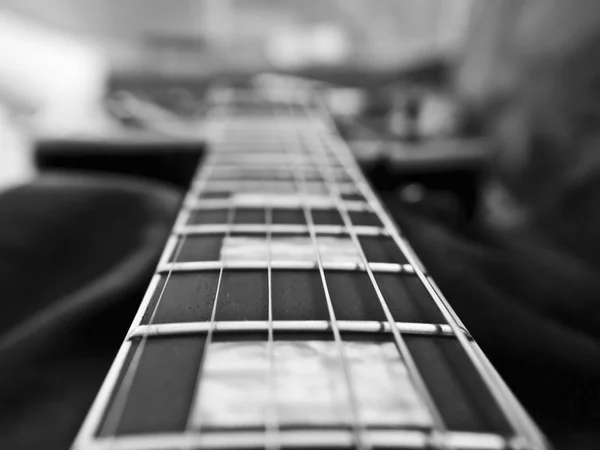 Les Paul Guitar крупным планом Стоковая Картинка