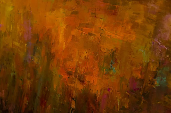 Abstraktní malba olej pozadí. Ručně kreslenou olejomalba na plátně. Texturu. Fragment z kresby. — Stock fotografie