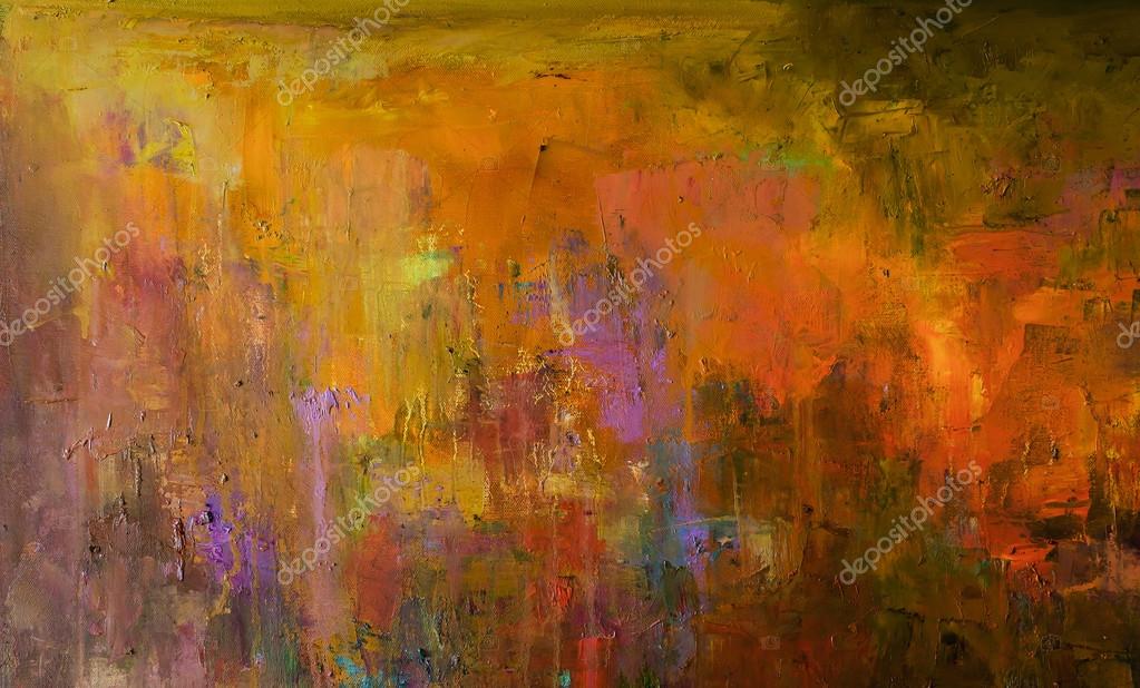 Abstract oil painting background. Hand drawn oil painting on canvas .Color  texture. Fragment of artwork. Stock Photo by ©AntonEvmeshkin 112167768
