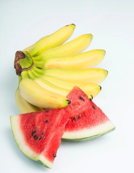 Plátky šťavnatý meloun — Stock fotografie