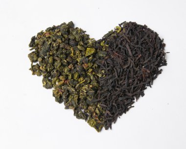 Güzel çay kalp