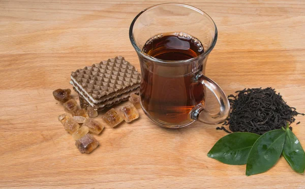 Sweet black tea — Stock Photo, Image