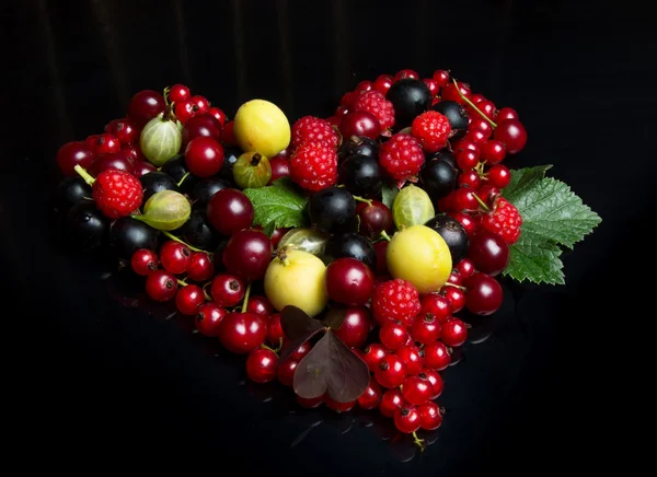 Forma de um símbolo de coração de amor — Fotografia de Stock