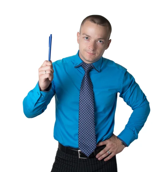 ofis çalışanı ile kalem