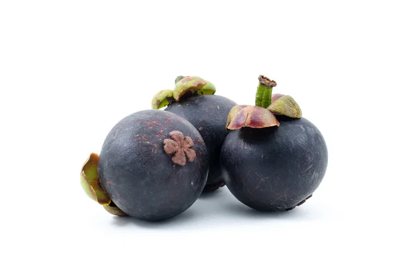 Mangosteen benzersiz sweet ile Tay tropikal meyve kraliçesi