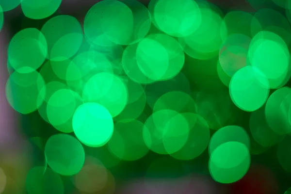 Astratto bokeh circolare sfondo di Natale — Foto Stock