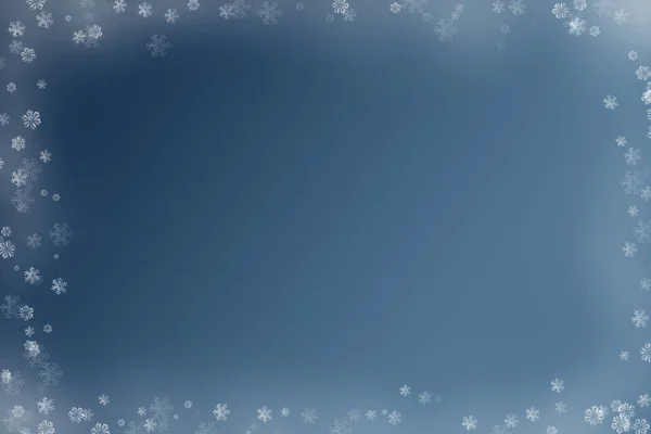 Natale Sfondo Sfumato Blu Sfondo Dello Stock Illustrativo — Foto Stock