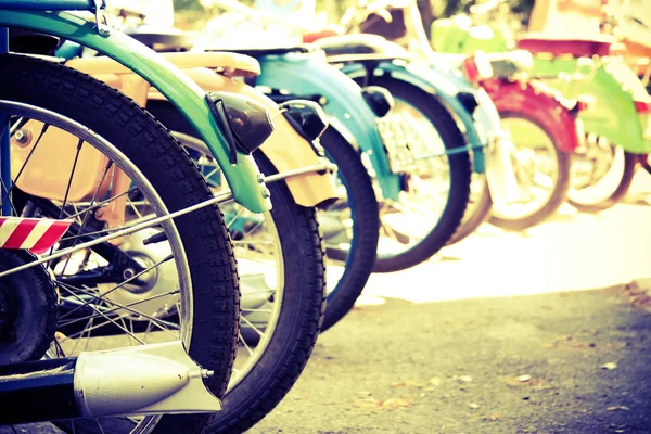 Motocicleta vieja. de cerca . —  Fotos de Stock