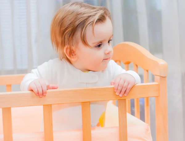 Serious little girl — Stock Photo, Image