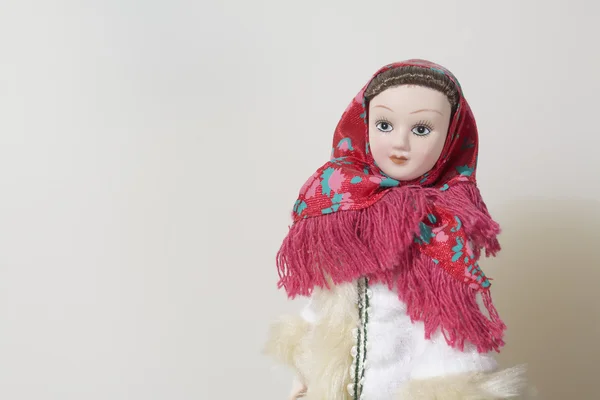National clothes on dolls — Stock Photo, Image