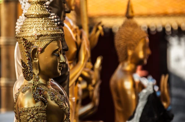 Buda Doi-Suthep Tapınağı içinde — Stok fotoğraf