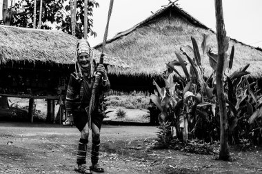 Karen Hill's Portreler Tribes Bw 1