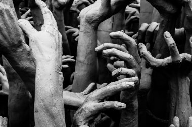 Chiang Rai Wat Rong Khun - Beyaz Tapınak 17