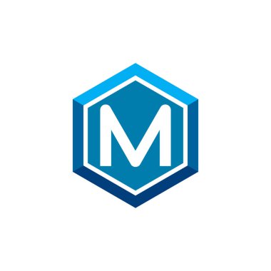 Harf logo vektör şablonu. Modern logo konsepti. yaratıcı logo kavramı