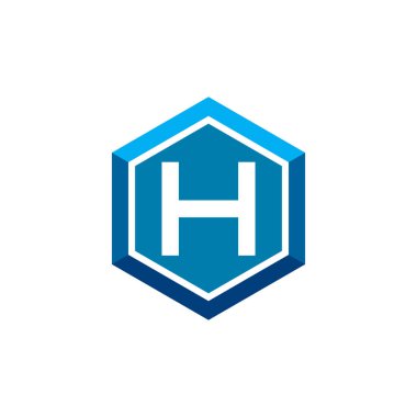 Harf logo vektör şablonu. Modern logo konsepti. yaratıcı logo kavramı