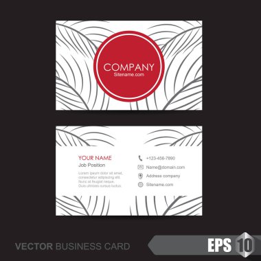 modern kartvizit şablonu