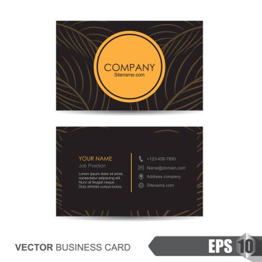 modern kartvizit şablonu