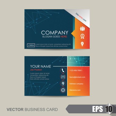 modern kartvizit şablonu