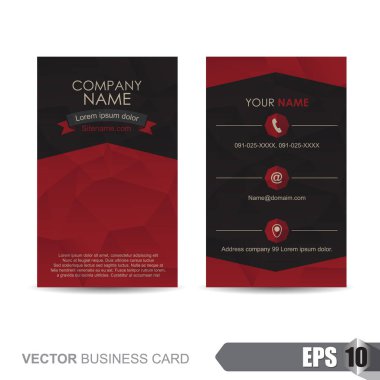 modern kartvizit şablonu