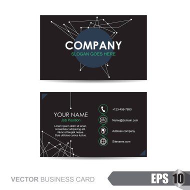 modern kartvizit şablonu