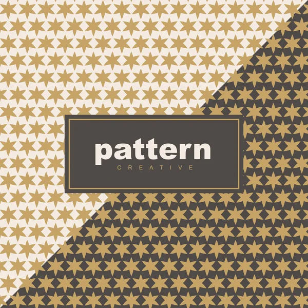 Abstract Vintage Geometrische Behang Patroon Achtergrond Voor Verpakking Van Het — Stockvector