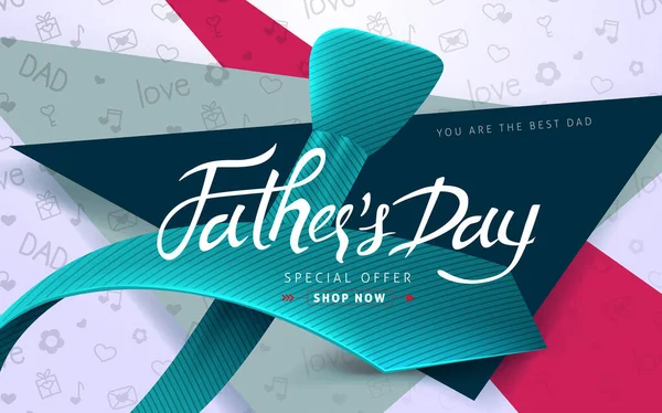 Mutlu Babalar Günü indirimli afiş arkaplanı. 