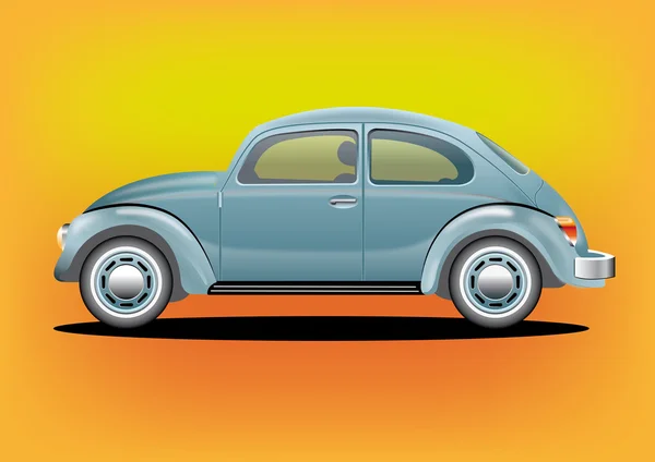 Coche antiguo — Vector de stock