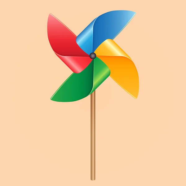 Paleta de viento — Vector de stock