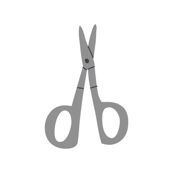Manikürschere Werkzeuge Für Die Nagelpflege Vector Handgezeichnete Cartoon Illustration — Stockvektor