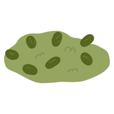 Organik kibrit çay kurabiyesi. Vektör el çizimi çizgi film illüstrasyonu.