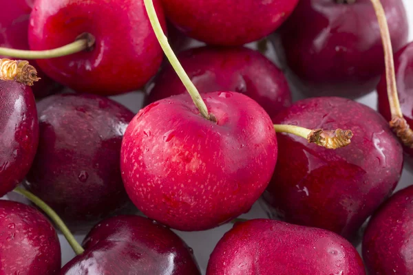 Sweet cherry background — Stock Photo, Image