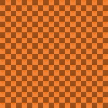 Vektör: Kahverengi renk dekorasyon mimarisi, mozaik, satranç tahtası, ekoseler, tekstil, şablon, çerçeve, geometrik duvar kâğıdı illüstrasyon sanatsal tasarım grafiksel desenli soyut arkaplan dokusu