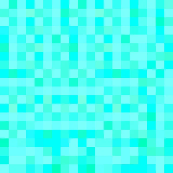 Abstract Achtergronden Mozaïek Kleine Pixels Helder Blauw Kleurrijke Textuur Behang — Stockvector