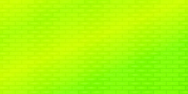 Abstrait Éclairage Fond Vert Couleur Brique Mur Bâtiment Fond Écran — Image vectorielle