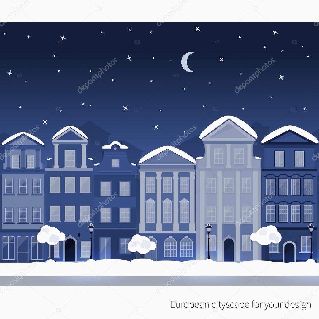 無料イラスト画像 無料印刷可能ヨーロッパ 街並み イラスト フリー