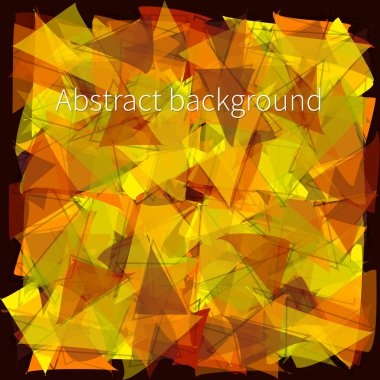 soyut üçgen arka plan