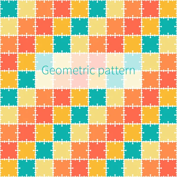 幾何学的な繰り返しパターンをタイルします。 — ストックベクタ