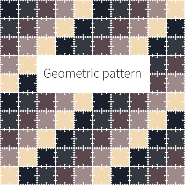 正方形のシームレスなパターン — ストックベクタ